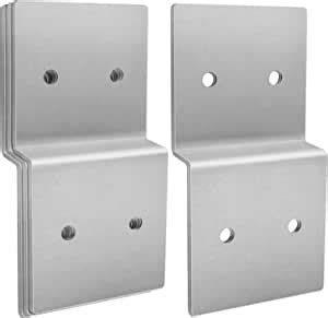 6 x 8 flat metal brackets|brackets for 2x6 lumber.